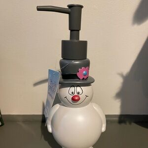 Snowman Soap Dispenser